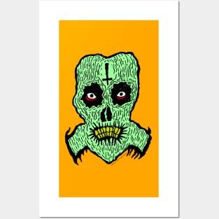 Bat Monster Skull Posters and Art